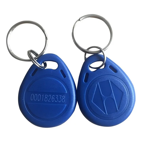 Electrimax Manyetik Anahtarlık -20 Adet Rfid Keyfob Göstergeç Anahtarlık 125 Khz Proximity - Mavi - Görsel 2
