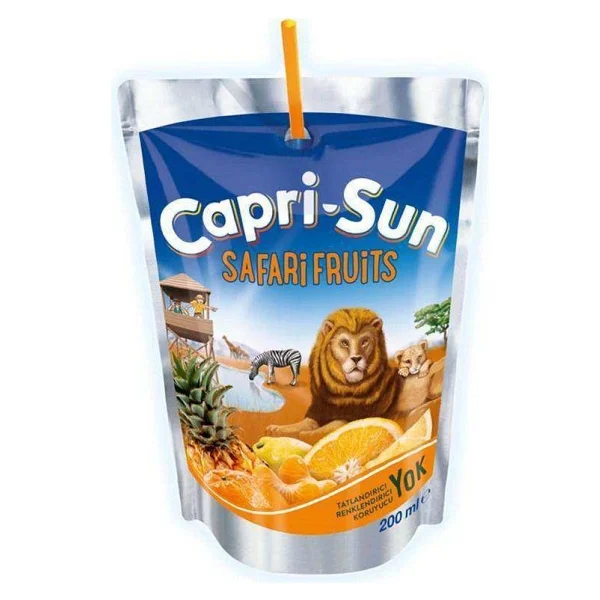 Capri-Sun Meyve Suyu 200 ml x 20 Adet Safari - 1 kg - Görsel 2