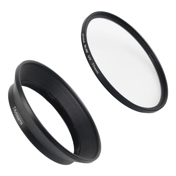 7artisans 12mm F2.8 Lens için Filtre Adaptörü 77mm - Görsel 2