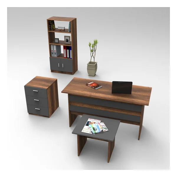 Yurudesign Vario ABCD Ofis Büro Masa Takımı 3 Renk - Beyaz - Görsel 5