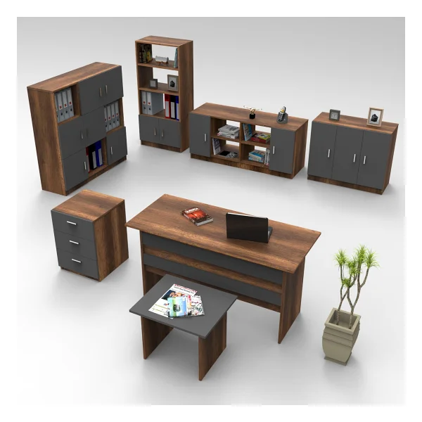Yurudesign Vario ABCDEFG Ofis Büro Masa Takımı 3 Renk - Beyaz - Görsel 4