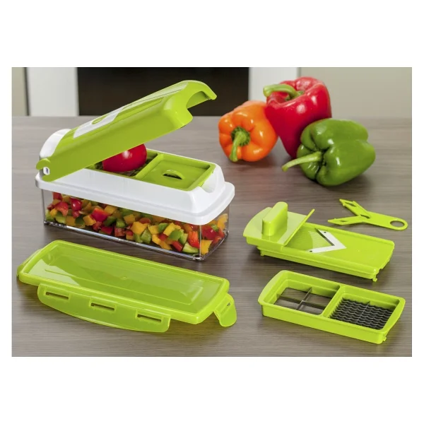 Nicer Dicer Plus Çok Fonksiyonlu Sebze Meyve Doğrayıcı Dilimleyici - Görsel 6