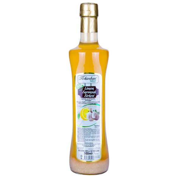 Hekimhan 500 ml Limon Sarımsak Sirkesi - Görsel 4