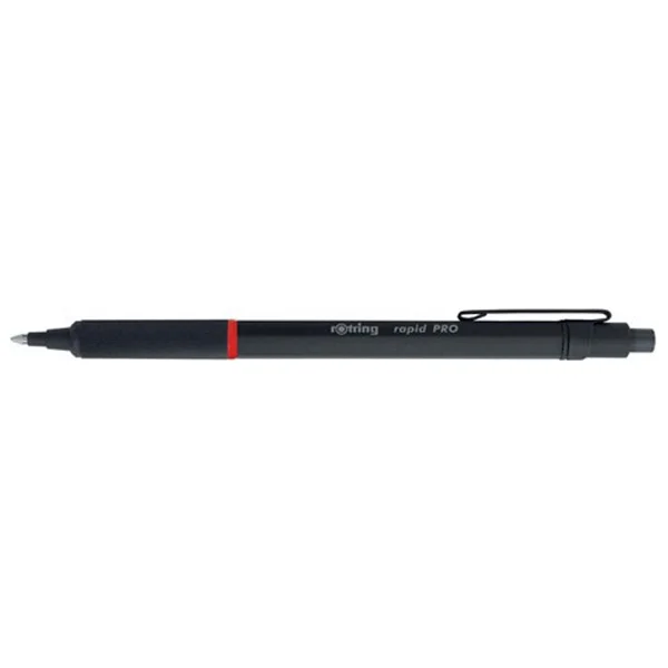 Rotring Rapid Pro Siyah Tükenmez Kalem - Görsel 6