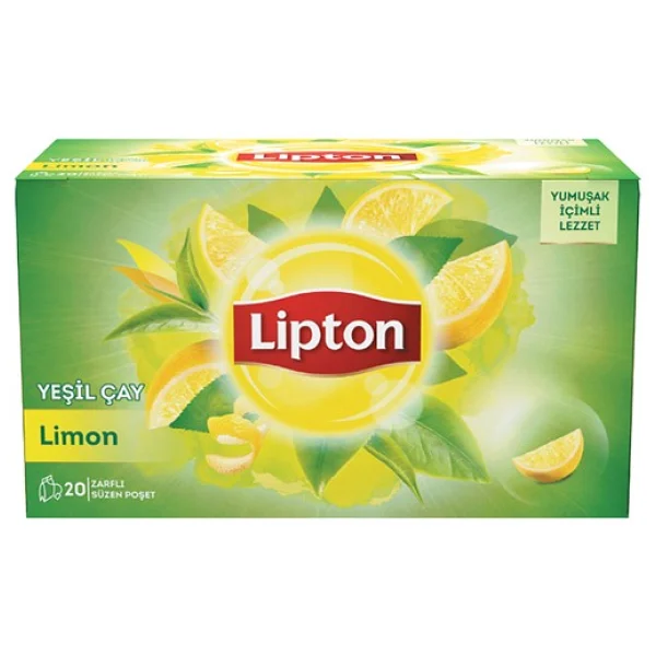 Lipton Limonlu Yeşil Çay 20'li - Görsel 9