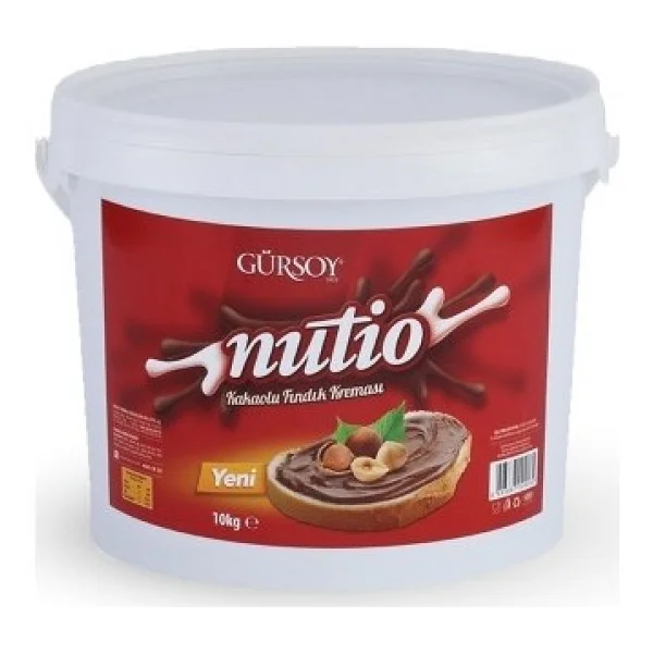 Gürsoy Nutio Kakaolu Fındık Kreması EDT 10 kg - Görsel 10