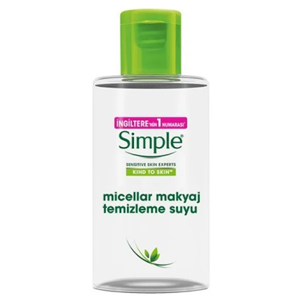 Simple Micellar Kind to Skin 100 ml Makyaj Temizleme Suyu - Görsel 3