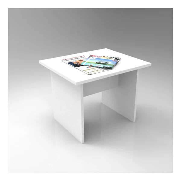 Yurudesign Vario B Ofis Sehpası 3 Renk - Beyaz - Görsel 6