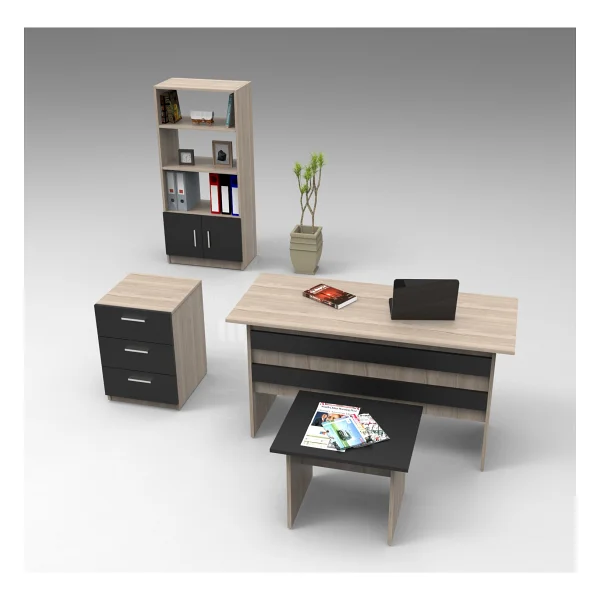 Yurudesign Vario ABCD Ofis Büro Masa Takımı 3 Renk - Beyaz - Görsel 4