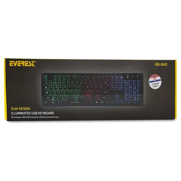 Everest KB-840 Kablolu Oyuncu Klavyesi - Görsel 5