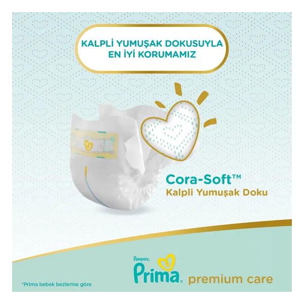 Prima Premium Care 3 Numara Midi 36'lı Bebek Bezi - Görsel 5