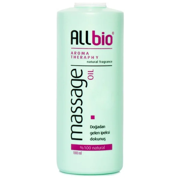 Allbio Kokusuz Masaj Yağı 1 Lt. Aromaterapi Masaj Yağı - Görsel 3