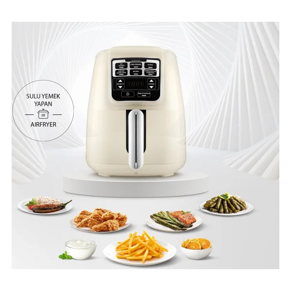 Karaca Air Pro Cook XL 2in1 Airfryer 4 lt Yağsız Fritöz - Görsel 8