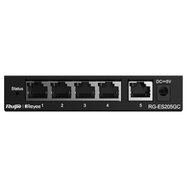 Ruijie Reyee RG-ES205GC 5 Port 10/100/1000 Mbps Gigabit Switch - Görsel 2