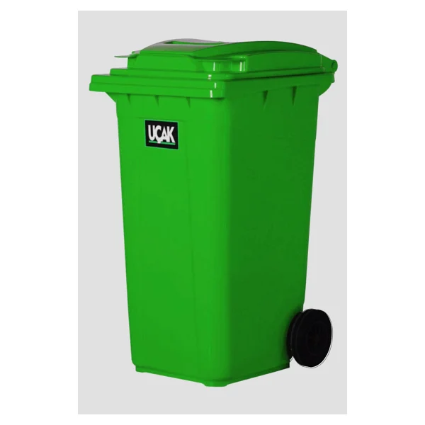 Uçak 770 Lt Çöp Konteyneri Plastik Tekerlekli - Görsel 6