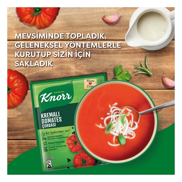 Knorr Kremalı Domates Hazır Çorba 69 gr - Görsel 4