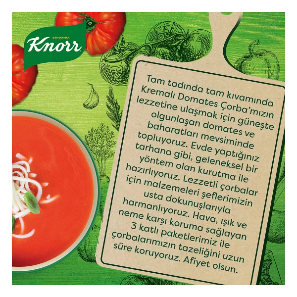 Knorr Kremalı Domates Hazır Çorba 69 gr - Görsel 6