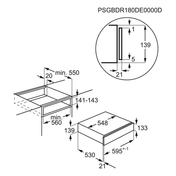 Electrolux KBD4X Isıtma Çekmecesi - Görsel 4