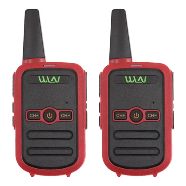 Wln KD-C51 Kırmızı 2'li Telsiz - Görsel 7