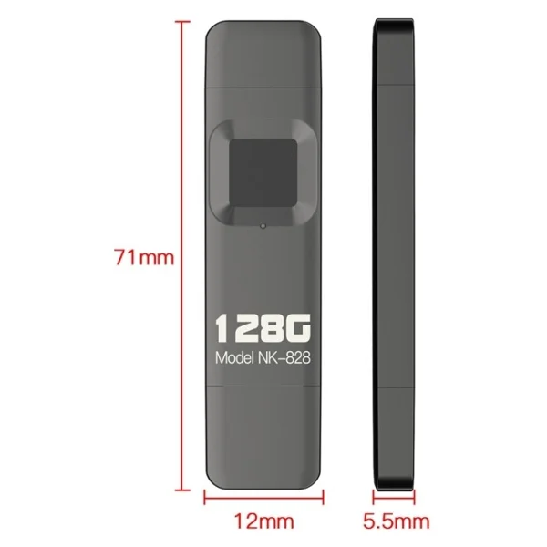 Techmaster NK-828 128 GB Flash Bellek - Görsel 3