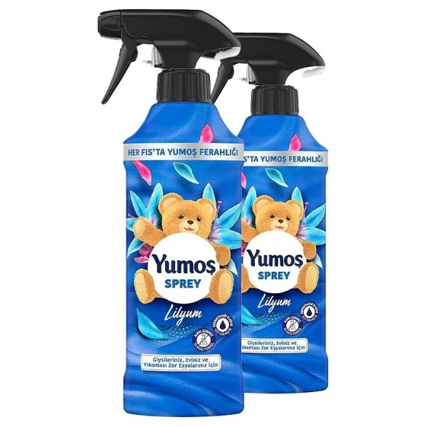 Yumoş Lilyum Yıkaması Zor Eşyalar için Sprey 450 ml 2'li - Görsel 2
