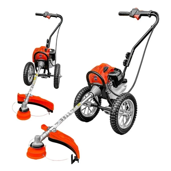 Moonshop Benzinli Tekerlekli 3 Hp Çim Biçme Makinesi Tırpan Tam Profesyonel - Yüksek Performans - Görsel 5