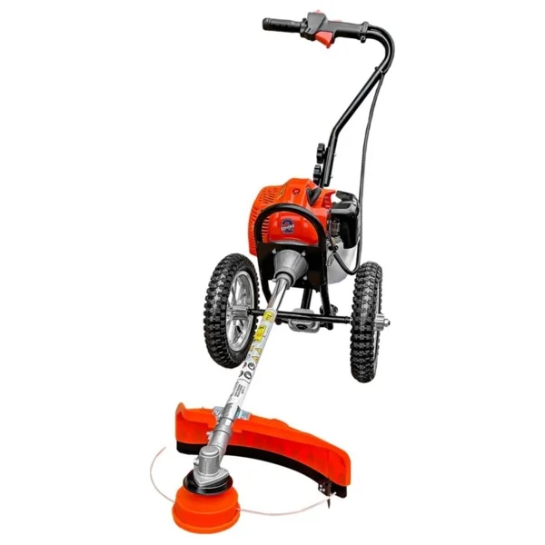 Moonshop Benzinli Tekerlekli 3 Hp Çim Biçme Makinesi Tırpan Tam Profesyonel - Yüksek Performans - Görsel 3