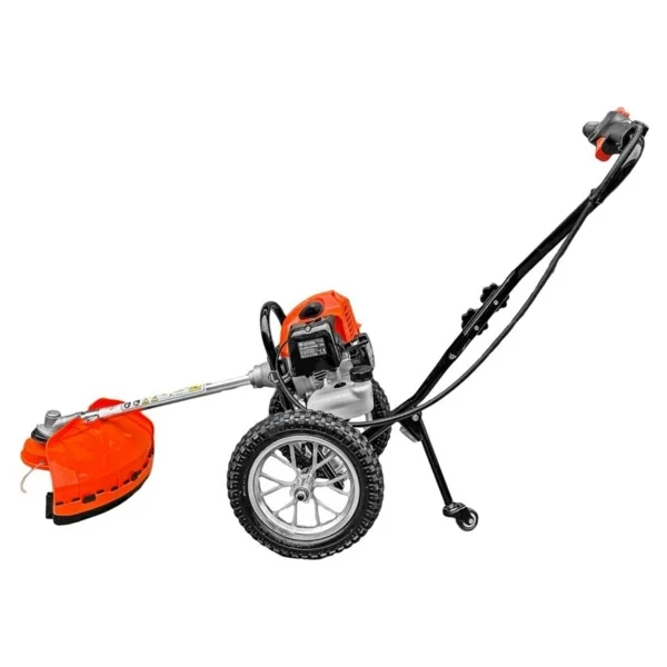 Moonshop Benzinli Tekerlekli 3 Hp Çim Biçme Makinesi Tırpan Tam Profesyonel - Yüksek Performans - Görsel 4