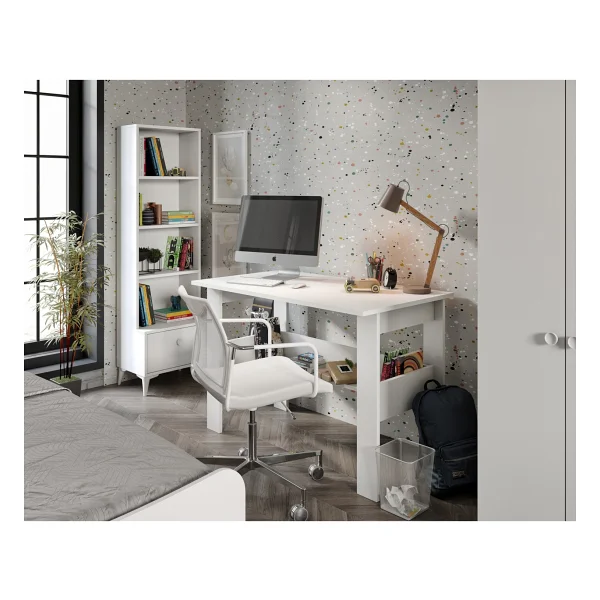 KZNMOB HOME Selen Çocuk Odası Takımı Beyaz - 5 Parçalı Tamamı 1. Kalite Mdf - Görsel 3