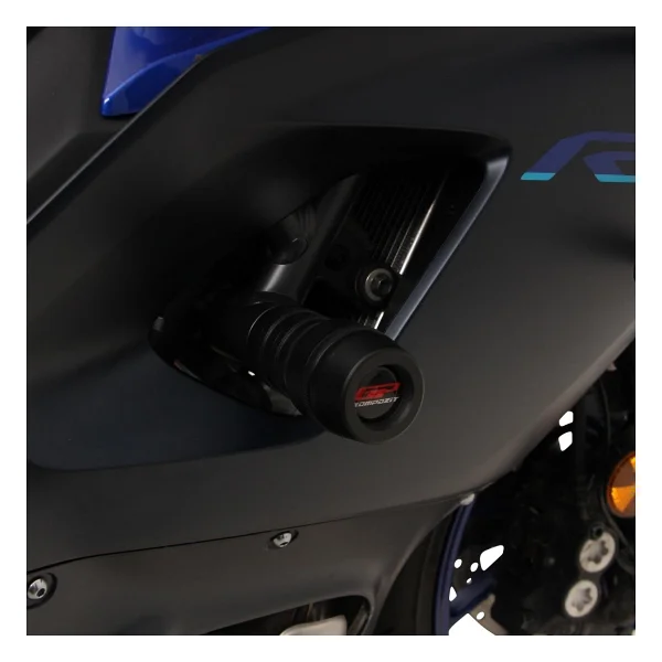 GP KOMPOZİT Gp Kompozit Yamaha R7 2021-2024 Uyumlu Motor Koruma Takozu Siyah - Görsel 2