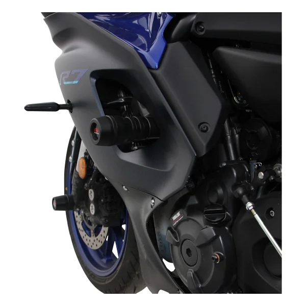GP KOMPOZİT Gp Kompozit Yamaha R7 2021-2024 Uyumlu Motor Koruma Takozu Siyah - Görsel 4