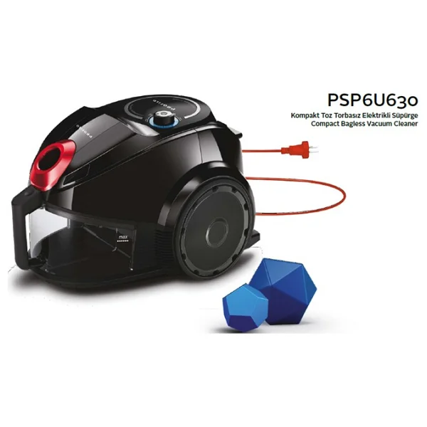 Profilo PSP6U630 600 W Toz Torbasız Süpürge - Görsel 2