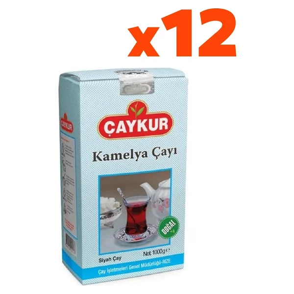 Çaykur Kamelya 1 kg 12'li Çay - Görsel 3