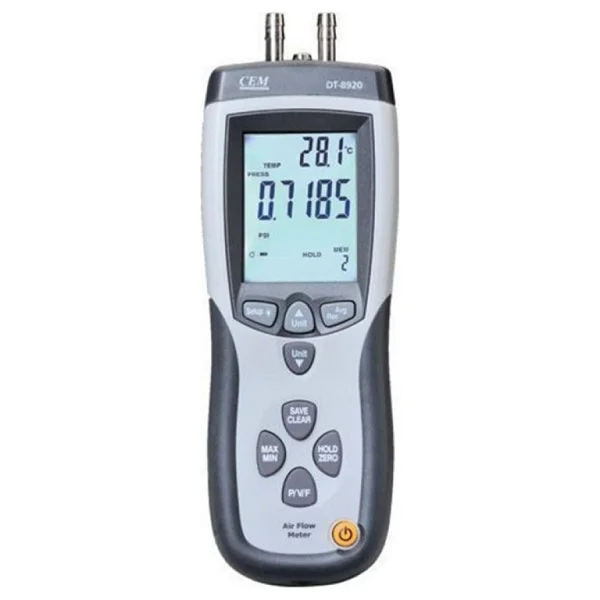Cem DT-8920 Basınç Akış Ölçü Aleti - Görsel 2