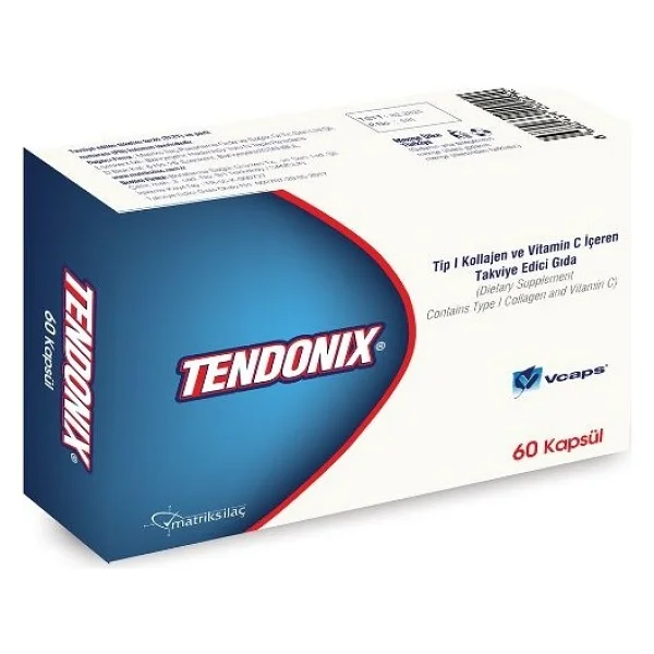 Tendonix Tip I Kollajen ve C Vitamini 60 Kapsül - Görsel 4