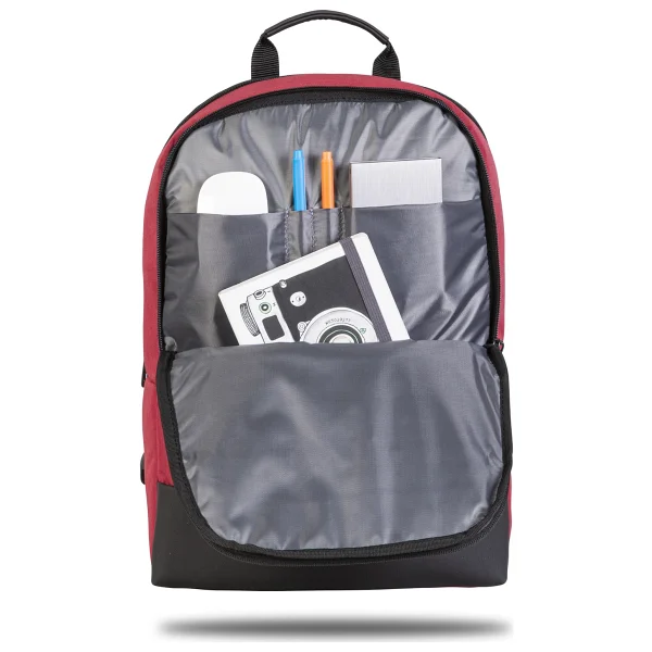 Classone Twin Color BP-TW1502 Kırmızı 15.6" Laptop Sırt Çantası - Görsel 7