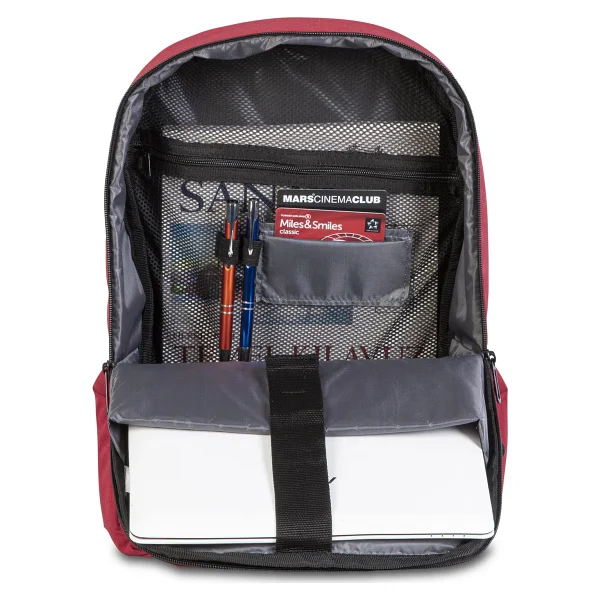 Classone Twin Color BP-TW1502 Kırmızı 15.6" Laptop Sırt Çantası - Görsel 8