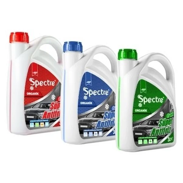 Spectre G12 Organik -40 Derece 3 lt 2'li Kırmızı Antifriz - Görsel 2
