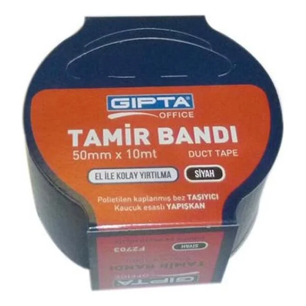 Gıpta 50MM x 10MT Askılı Beyaz Tamirat Bandı 270400 - Görsel 2