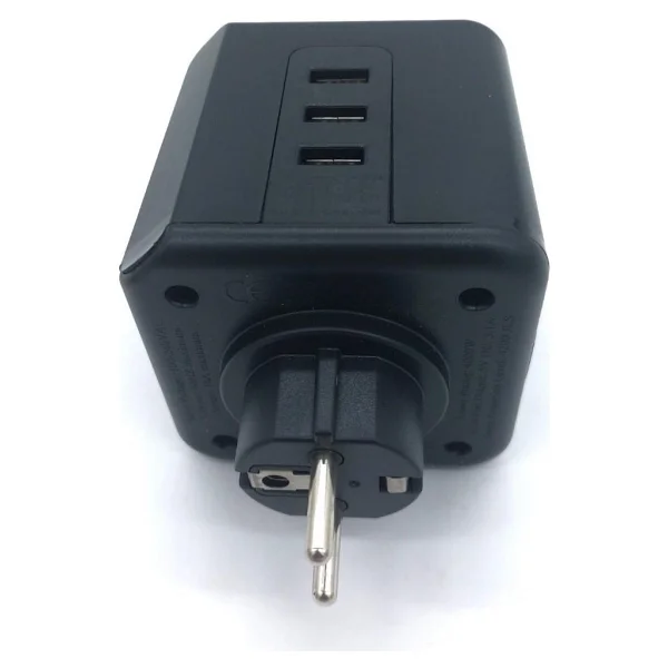 Fulltech FTR-09 2500 Joule USB'li Kablosuz 3'lü Akım Korumalı Priz - Görsel 5