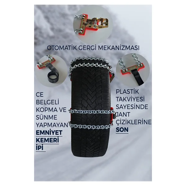 Ser-Matik Mahmuzlu Pratik Kar Zinciri - Görsel 5