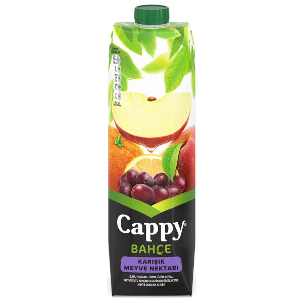 Cappy Bahçe Karışık Meyve Nektarı 1 lt - Görsel 2