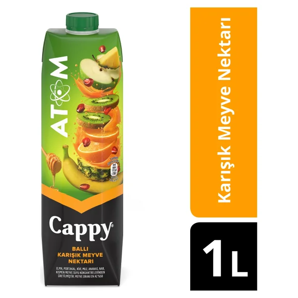 Cappy Atom Meyve Suyu 1 lt - Görsel 5
