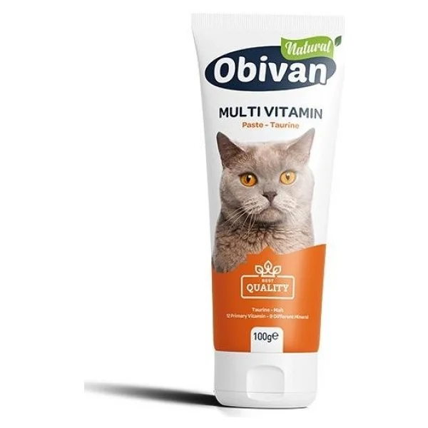 Obivan Multivitamin 100 gr Kedi Maltı - Görsel 4