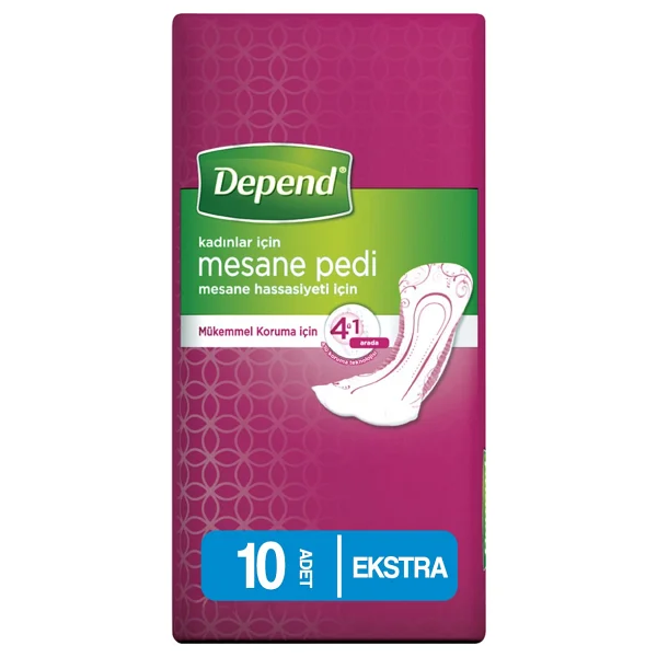 Depend Ekstra 10'lu Mesane Pedi - Görsel 4