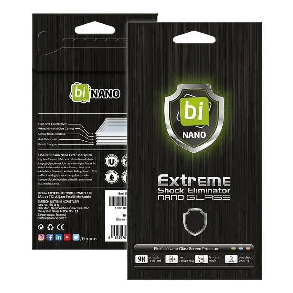 Binano Extreme Reeder P13 Blue Max 2020 Nano Ekran Koruyucu Şeffaf - Görsel 2