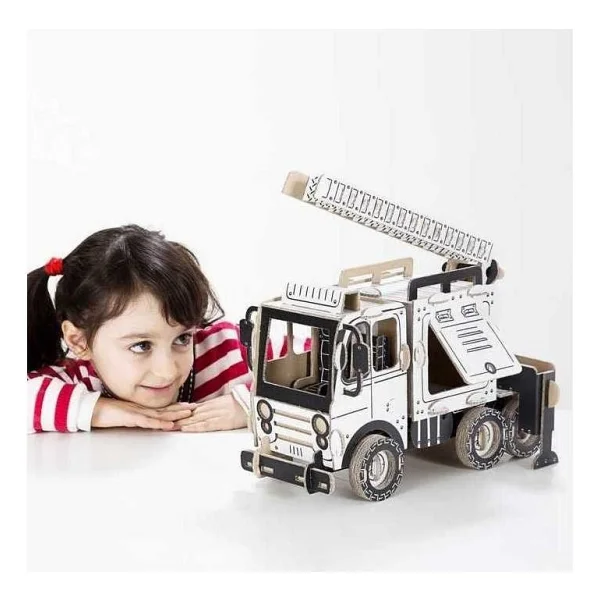 Todo Fire Pump 3D Boyanabilir Maket Fp6005 - Görsel 5