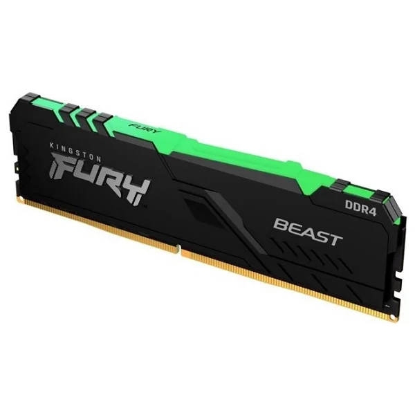 Kingston Fury Beast RGB 8 GB 3600 MHz CL17 KF436C17BBA/8 DDR4 Ram - Görsel 4