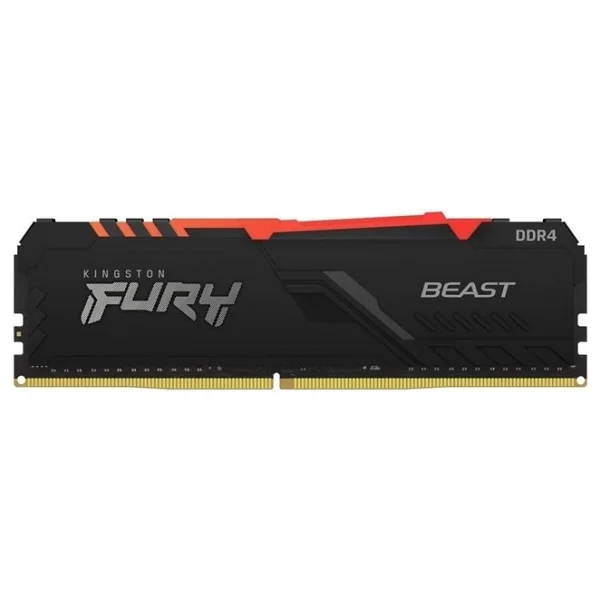 Kingston Fury Beast RGB 8 GB 3600 MHz CL17 KF436C17BBA/8 DDR4 Ram - Görsel 3