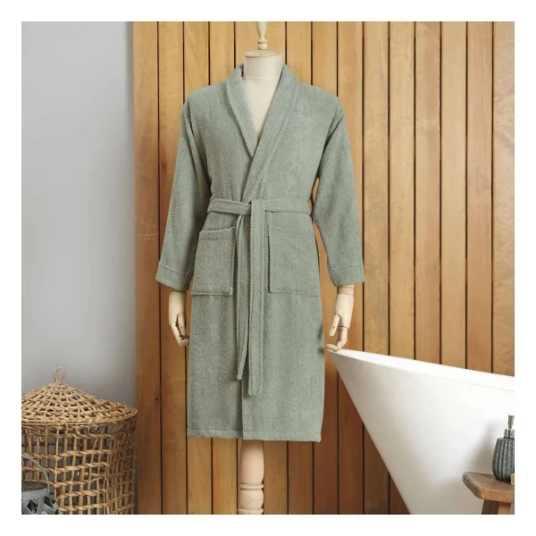 Karaca Home Dielle Recycle Kadın Bornoz L Xl Pudra - Görsel 3